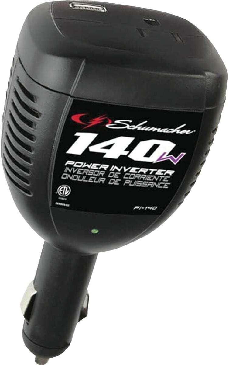 Schumacher PI-140 Power Inverter, 10.5/15.5 VDC Input, 120 V Output