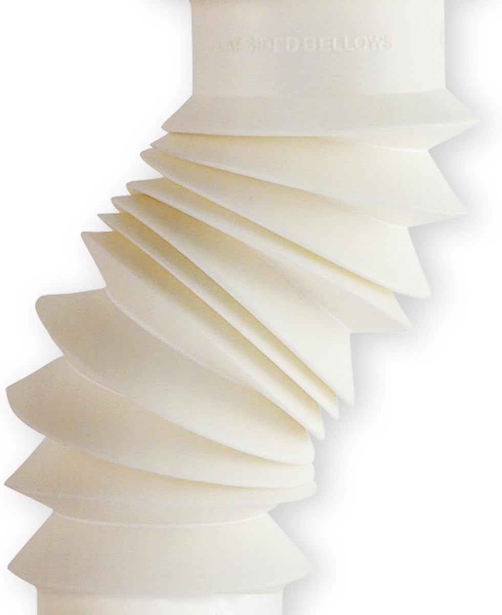 Plumb Pak PP812-7 Flex 'N Fix Tailpiece/Extension Tube, inlet, 1-1/2" x 7", White