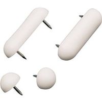 Plumb Pak PP835-25 Seat Bumper Set, Plastic, White