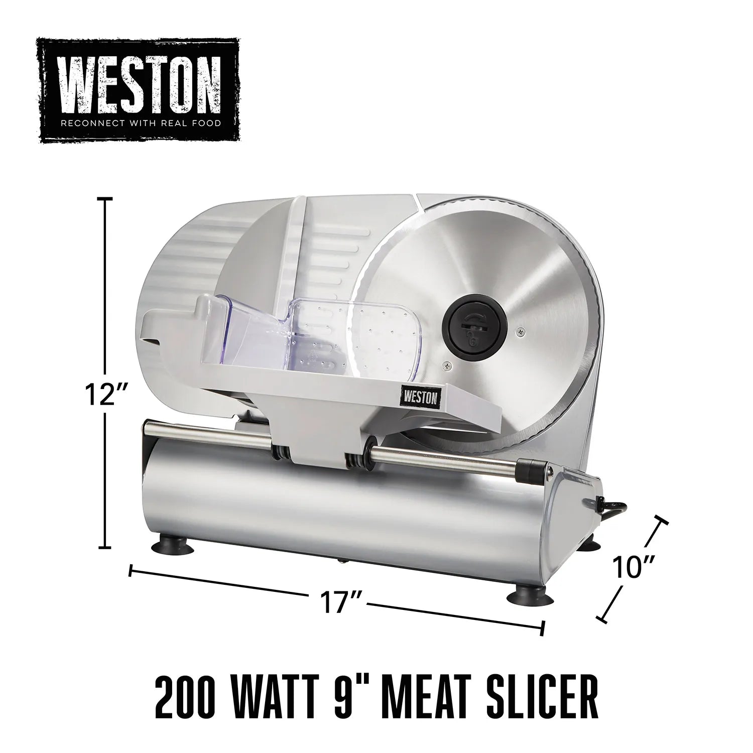 Weston 9" Meat/Food Slicer - 61-0901W