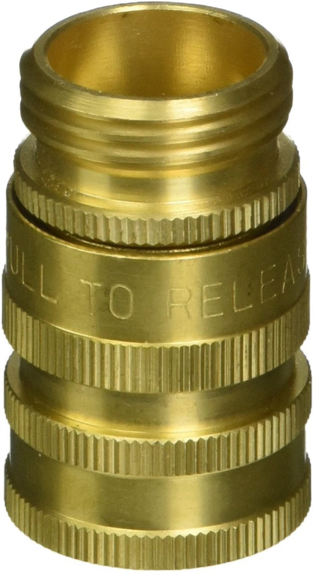 Mintcraft GB9615 Brass Quick Connector, 3/4-Inch -- 6006043