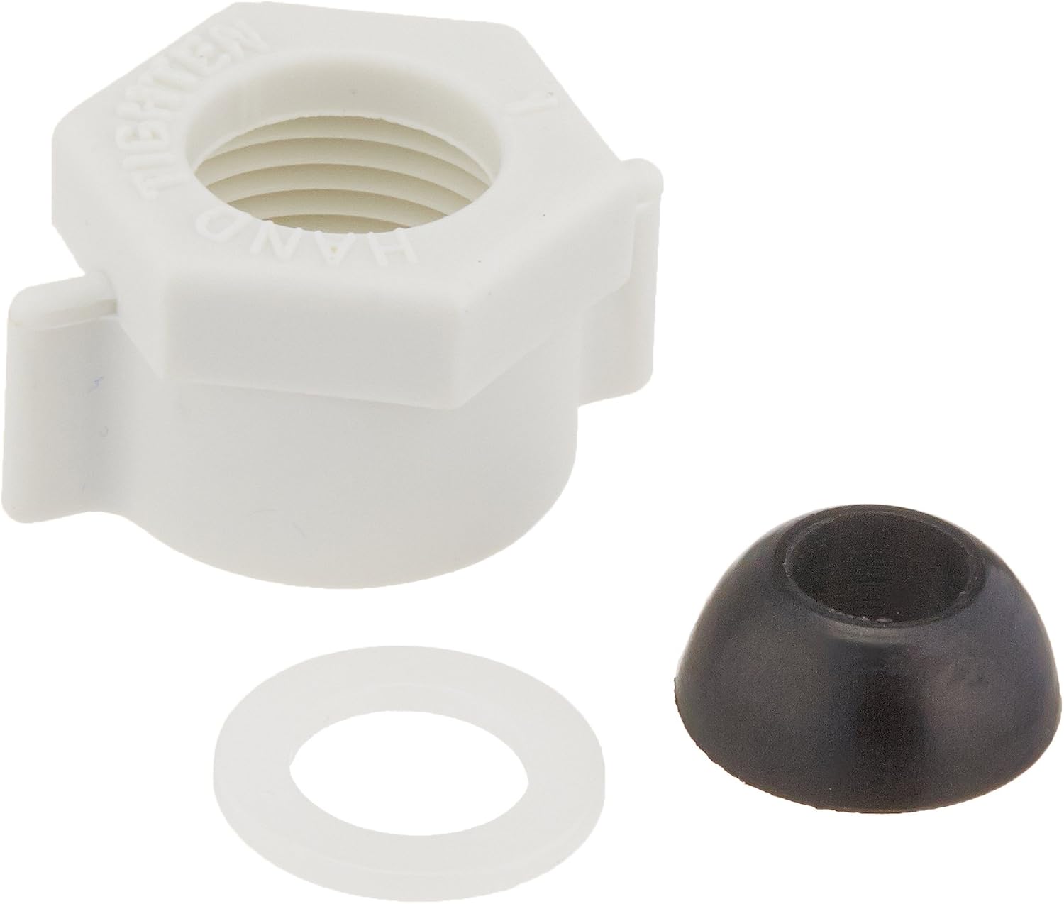 Plumb Pak PP835-49 Ballcock Coupling Nut With Cone Washer, 5/8 in, Plastic