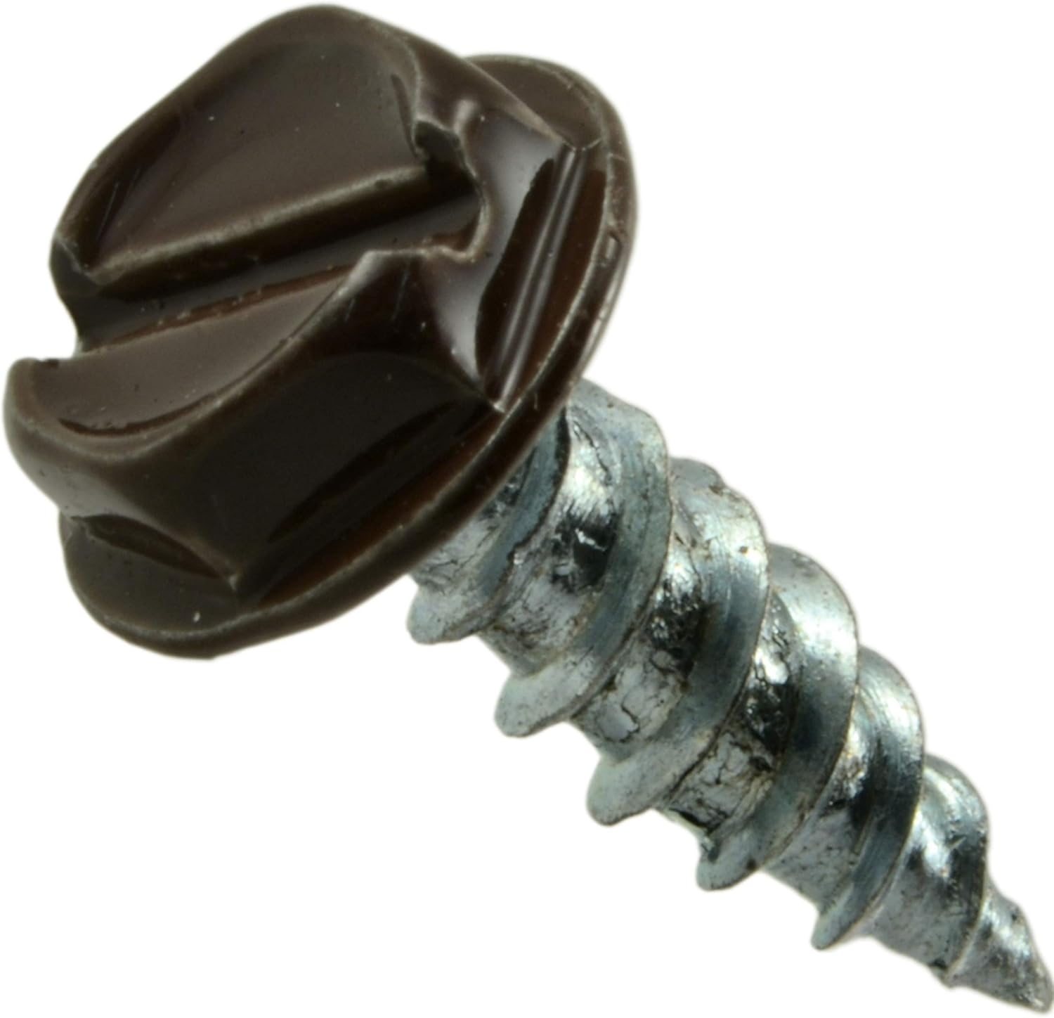 7 x 1/2 Slotted Hex Washer Gutter Screws --- 100ct