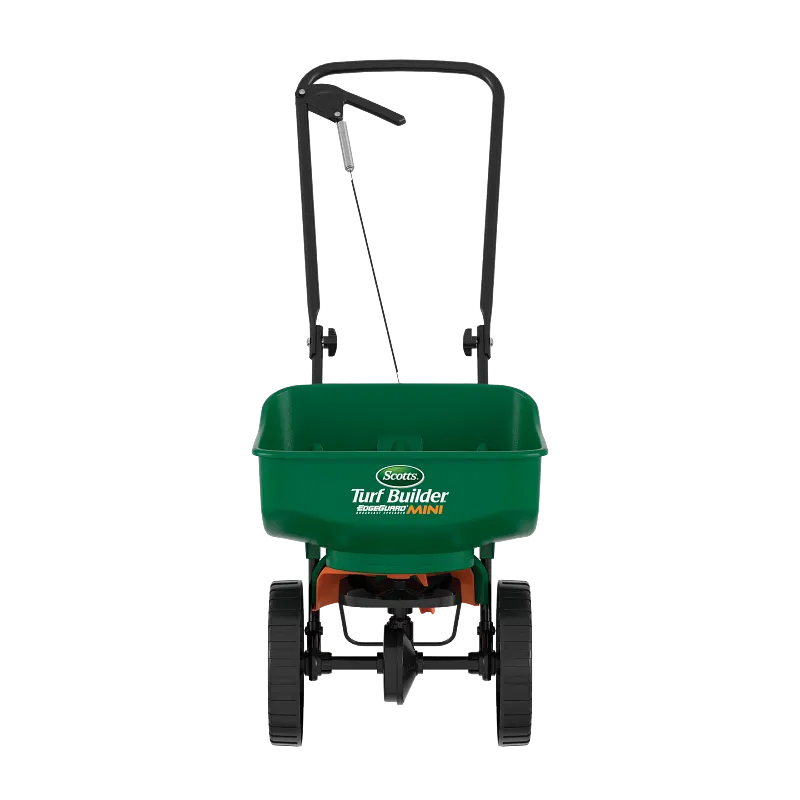 Scotts Turf Builder EdgeGuard Mini Broadcast Spreader 76121