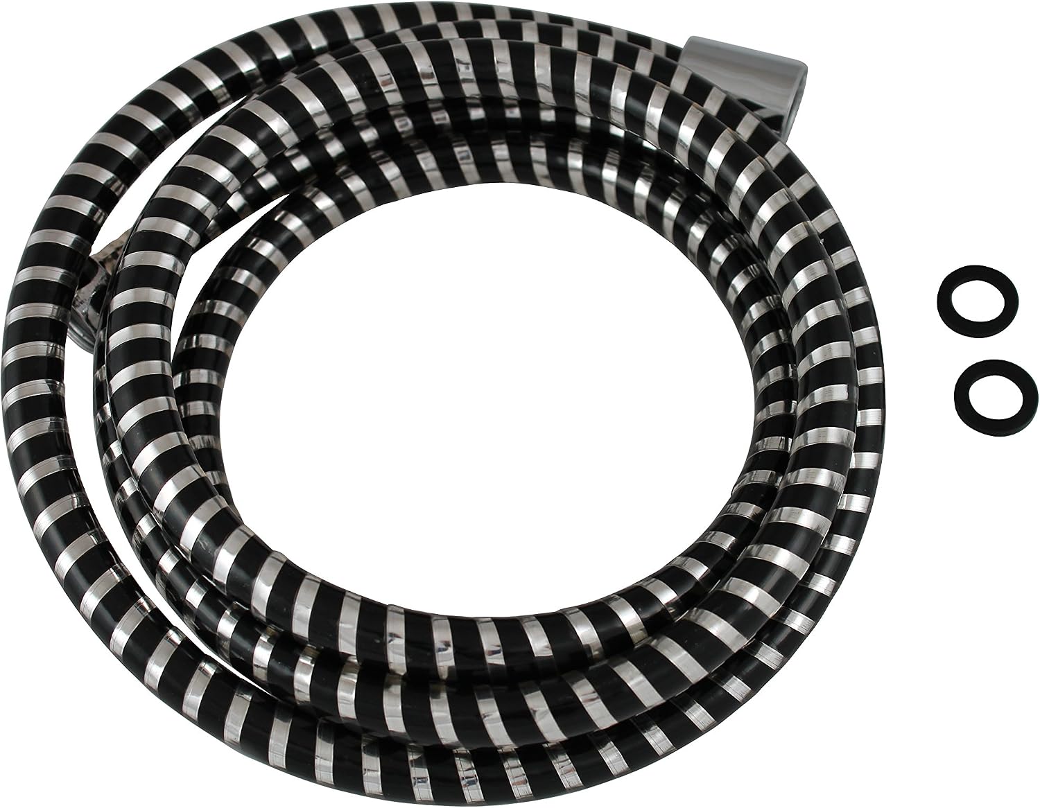 Plumb Pak PP828-47 Replacement Hose, for Use with Handheld Shower, 84 in L, Chrome Plated