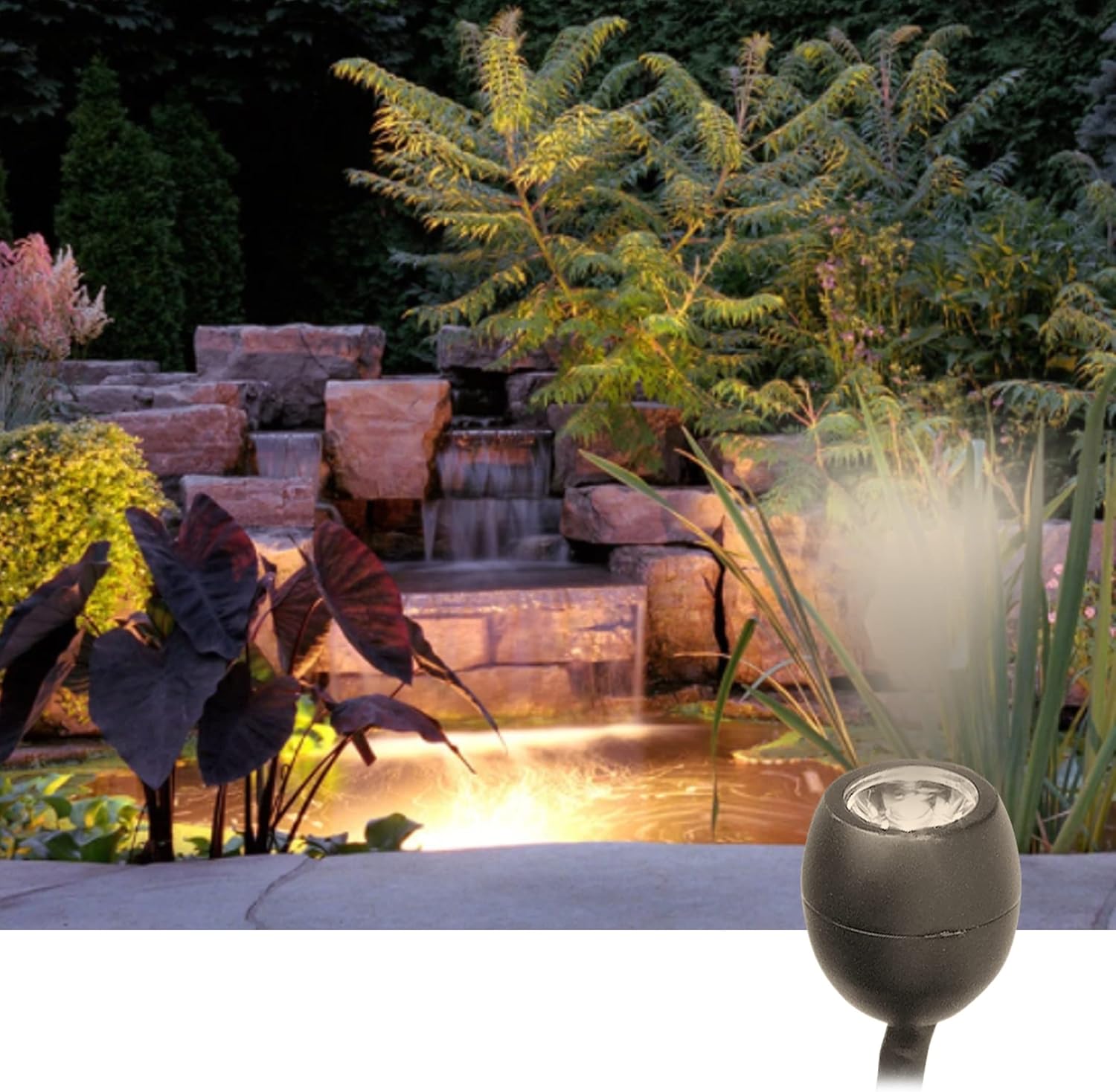 Little Giant Pondworks White LED EggLite -- 2pk -- 3558129