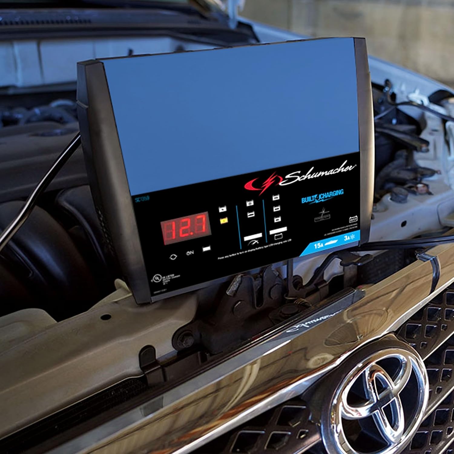 Schumacher 15A 6V/12V Fully Automatic Battery Charger SC1359