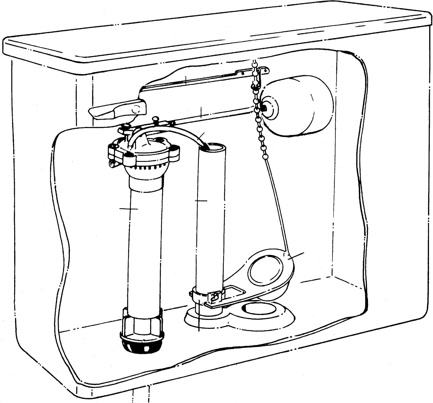 Plumb Pak PP830-4 Plumb Pak Toilet Tank Repair Kit