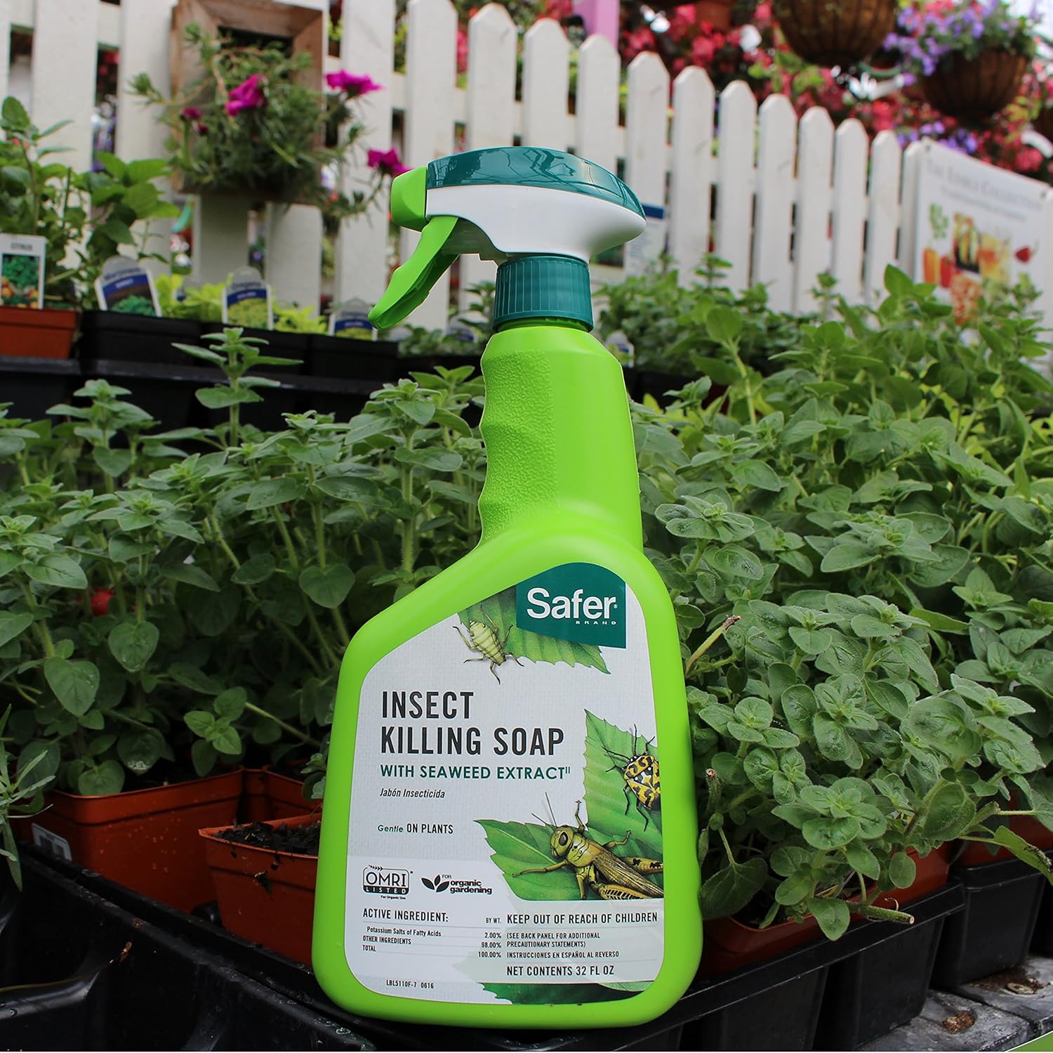 Safer Yard & Garden Insect Spray, 32-oz. -- 5105-6