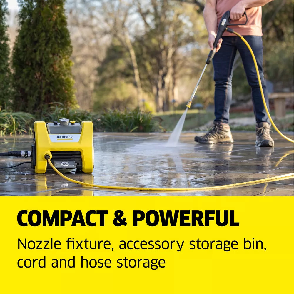 Karcher K1800PS CUBE Electric Pressure Washer, 1800 PSI, 1.2 GPM, CETA Certified