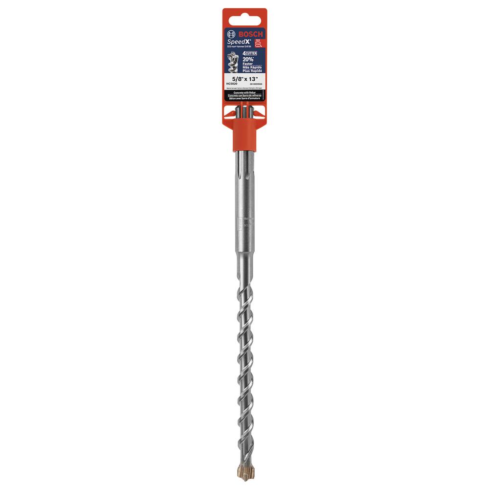 Bosch® Speed-X™ SDS-Max® 5/8" x 13" Rotary Hammer Drill Bit -- HC5020