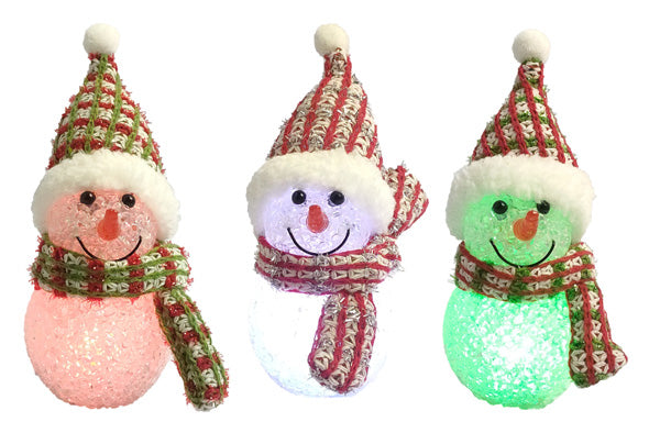 Sheerlund Products 6″ LED Snowman with Hat -- LS24006