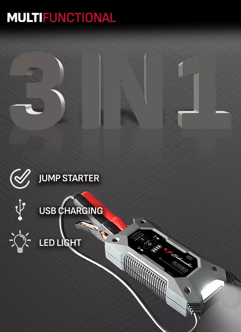 Schumacher 2500A Rugged Jump Starter