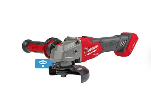 Milwaukee M18 FUEL™ 4-1/2" / 5" Braking Grinder w/ ONE-KEY™ Slide Switch, Lock-On 2883-20