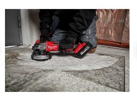 Milwaukee M18 FUEL™ 4-1/2" / 5" Braking Grinder w/ ONE-KEY™ Slide Switch, Lock-On 2883-20