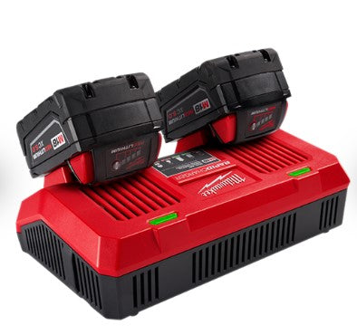 Milwaukee M18™ Dual Bay Simultaneous Rapid Charger 48-59-1802