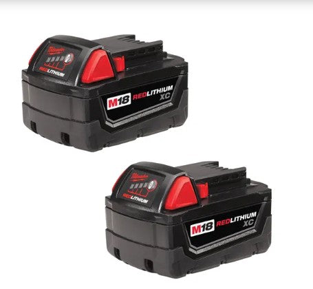 Milwaukee M18™ REDLITHIUM™ XC3.0 Battery 2-Pack 48-11-1822