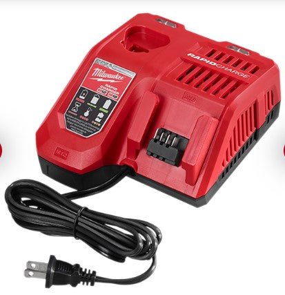 Milwaukee M18 REDLITHIUM™ HIGH OUTPUT™ HD12.0 Battery Pack w/ Rapid Charger 48-59-1200