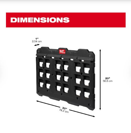 Milwaukee PACKOUT™ Large Wall Plate 48-22-8487