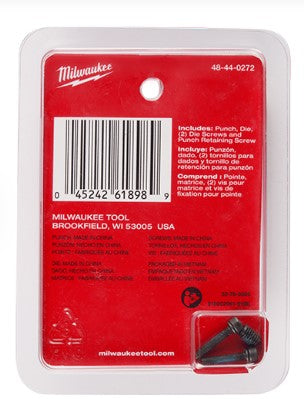 Milwaukee M12 FUEL™ 16 Ga Nibbler Punch & Die Set 48-44-0272