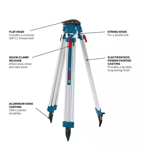 Bosch BT160 Aluminum Contractor's Tripod