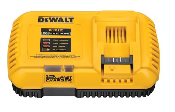 Dewalt 20V MAX*/60V MAX* 12 Amp Fast Charger -- DCB1112