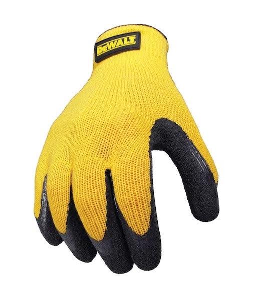 Dewalt Texture Rubber Coated Gripper Glove Size Large -- DPG70L