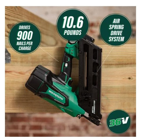 Metabo HPT 36V Cordless Metal Connector Nailer | Metabo HPT NR3665DA