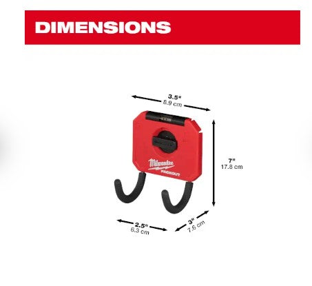 Milwaukee PACKOUT™ 3” Curved Hook 48-22-8335