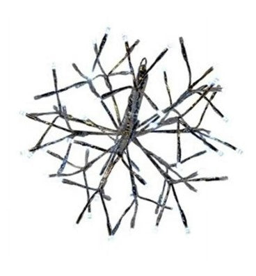 Holiday Bright Lights 16" LED Shimmering Sphere -- RED