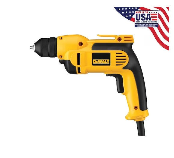 Dewalt 3/8 in. (10mm) VSR™ Pistol Grip Drill with Keyless Chuck -- DWD112