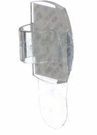 Command™ Outdoor Light Clips 17017CLR-AWC, Small, Clear, 16 Clips, 20 Clear All Weather Strips