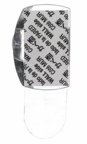 Command™ Outdoor Light Clips 17017CLR-AWC, Small, Clear, 16 Clips, 20 Clear All Weather Strips