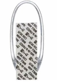 Command™ Hooks 17091CLR-C, Clear, Medium, 2 Hooks/4 Strips/Pack