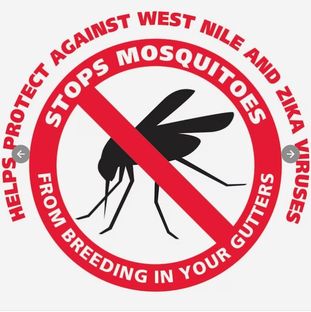 GutterStuff Original Foam K Style (5-in x 4-ft) Gutter Guard