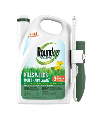 Roundup For Lawns₁ Ready-to-Use (Northern), Weed Killer, 1.33 gal.