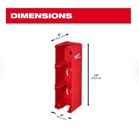 Milwaukee PACKOUT™ M18™ Battery Rack -- 48-22-8339