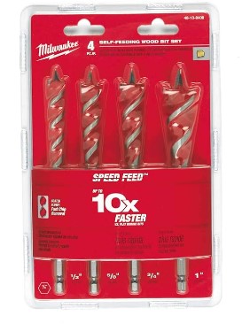 Milwaukee SPEED FEED™ Wood Bits