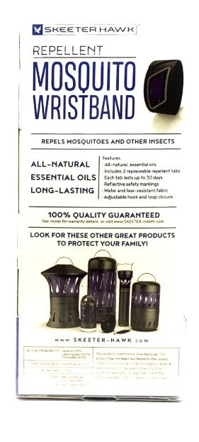 Skeeter Hawk WEARABLE MOSQUITO WRISTBAND