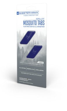 Skeeter Hawk REPELLENT MOSQUITO WRISTBAND AND CARABINER REPLACEMENT TABS - 2 PACK