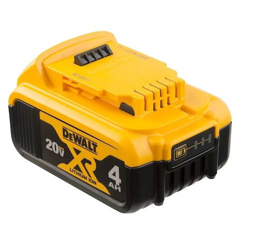 Dewalt 20V MAX* XR® 4Ah Battery -- DCB204