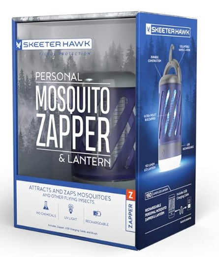 Skeeter Hawk PERSONAL BUG ZAPPER RECHARGEABLE BUG ZAPPER & LANTERN