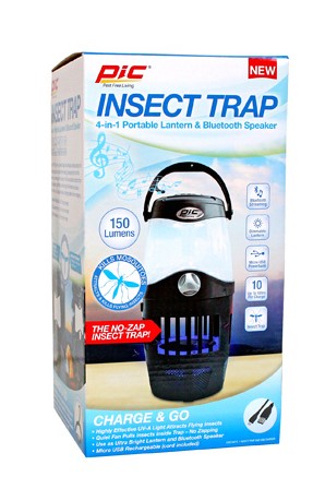 pic OUT-LAN Insect Trap Lantern with Bluetooth Speaker