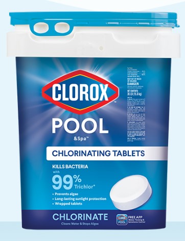Clorox Pool & Spa Chlorinating Tablets - 22435CLXW