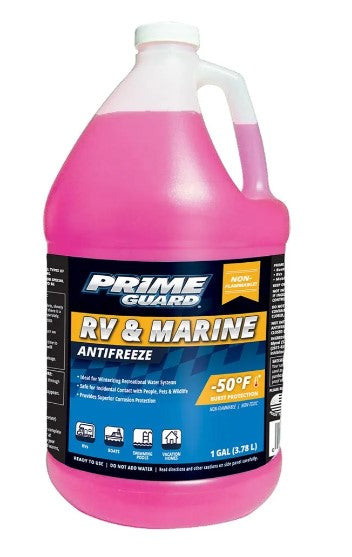 PRIME GUARD RV & MARINE ANTIFREEZE - GALLON