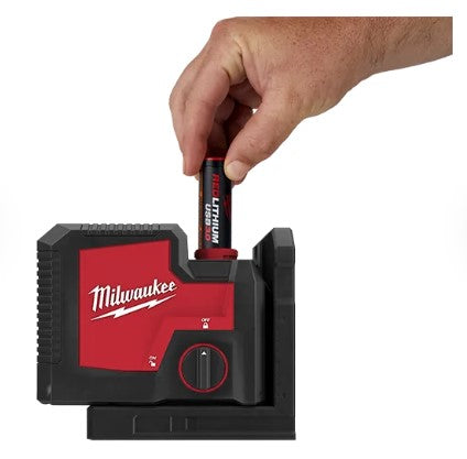 Milwaukee USB Rechargeable Green 3-Point Laser -- 3510-21