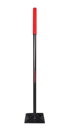 Razor Back Tamper with Steel Handle 8x8