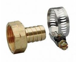 Landscapers Select 1/2 inch Brass Hose End Repair, Female