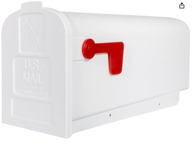 Architectural Mailboxes Parsons - Plastic Post Mount Mailbox