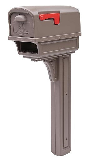 Architectural Mailboxes Gentry Plastic Post & Box Kit